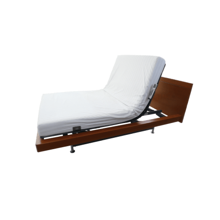 เตียงผู้ป่วยไฟฟ้า PARAMOUNT BED รุ่น Intime 7000 สี ไม้ พร้อมที่นอน รุ่น SMART SLEEP_0